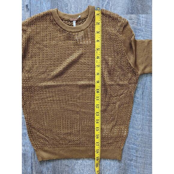 NWT Free People H2O Crew Pullover Sweater Size Small - Picture 7 of 7